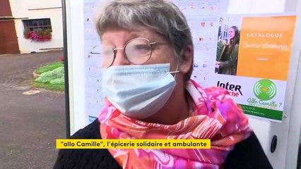 L'épicerie itinérante "Allô Camille" au plus près des villageois isolés