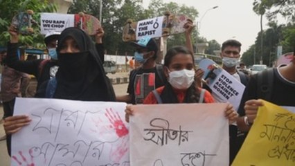 Una violación en grupo desata protestas por cuarto día en Bangladesh