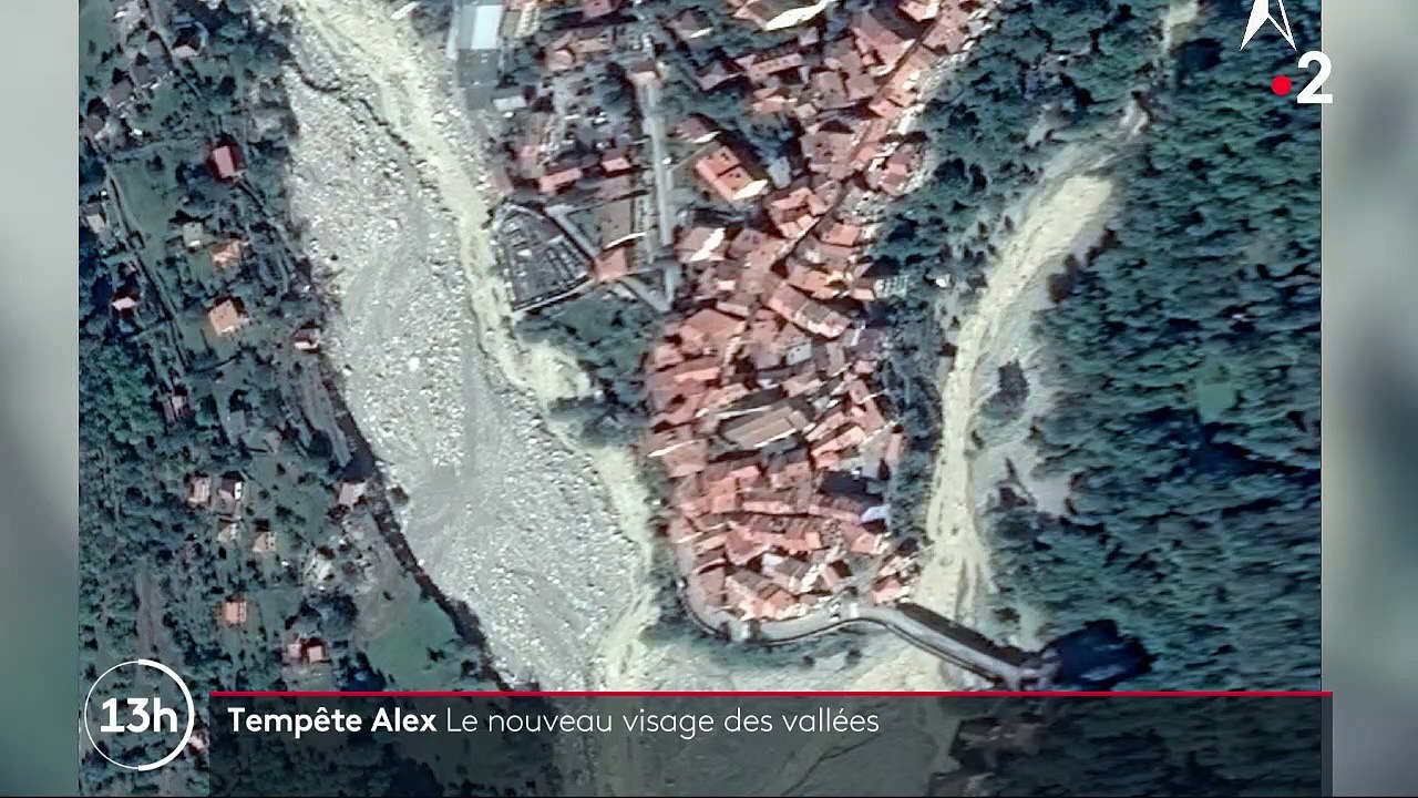 Alpes-Maritimes : les paysages considérablement bouleversés par la tempête Alex