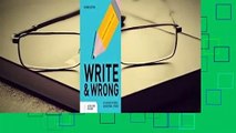 Write & Wrong: Writing Within Criminal Justice Student Workbook  Review