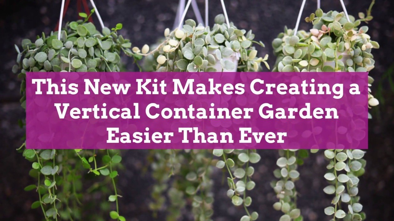 This New Kit Makes Creating a Vertical Container Garden Easier Than Ever