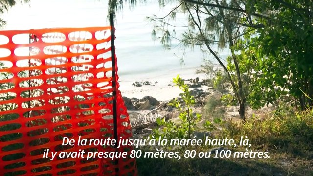Ouvéa, en Nouvelle-Calédonie, sous la menace de la montée des eaux