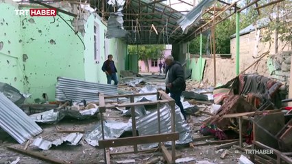 TRT Haber, Ermenistan'ın hedef aldığı Tapkarakoyunlu köyünde