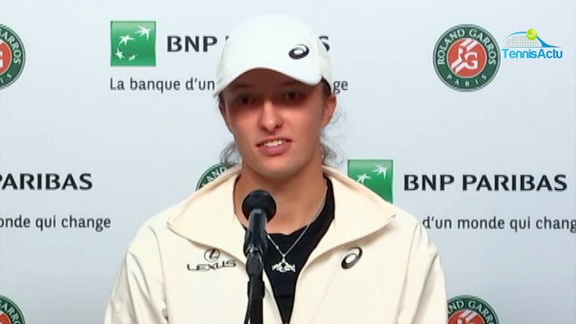 Roland-Garros - Iga Swiatek, 19 ans et en finale : Ça semble surréaliste ! C'est fantastique pour moi comme un rêve qui devient réalité
