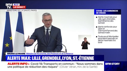 Covid-19: Selon Bruno Le Maire, "oui, c'est le bon moment" pour créer son entreprise