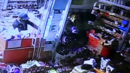 Pişkin hırsızlar girdikleri işyerinde dizi izledi