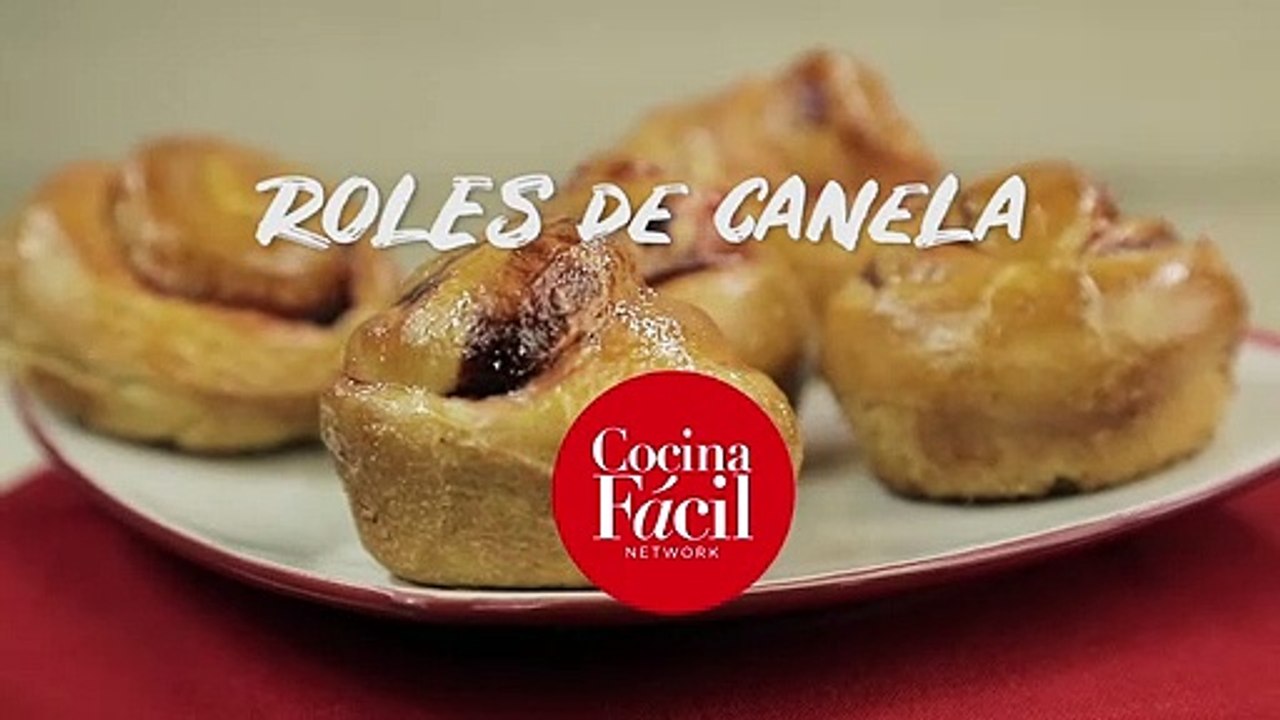 Cómo preparar roles de canela