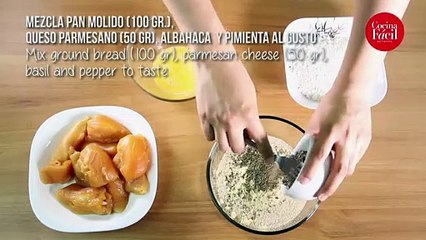 Bites de Pollo con Parmesano I