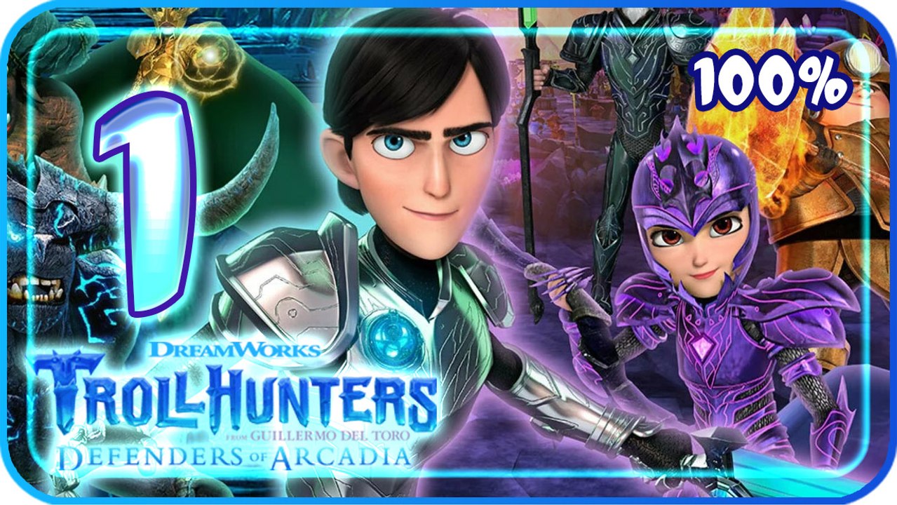 Trollhunters: Defenders of Arcadia Walkthrough Part 1 (PS4, XB1, Switch) 100%