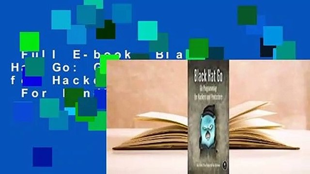 Full E-book Black Hat Go: Go Programming for Hackers and Pentesters For Kindle