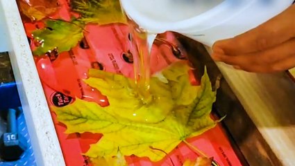 This woodworker makes river tables using things found in nature