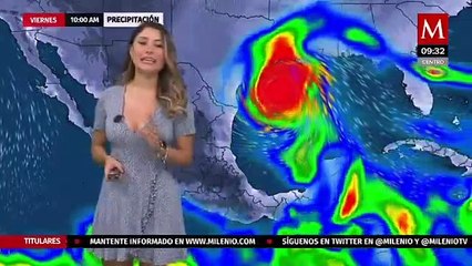 El clima para hoy 8 de octubre, Cecilia Salamanca
