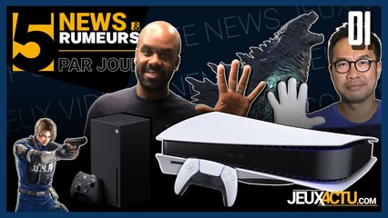 5 NEWS & RUMEURS PAR JOUR #01 - Émission Quotidienne Jeuxactu