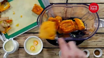 Receta de Pay de calabaza ¡Prender el horno será