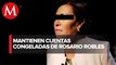 UIF mantiene bloqueo de cuentas bancarias de Rosario Robles