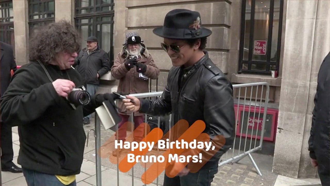 Bruno Mars Is 35
