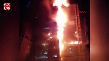 Güney Kore’de gökdelende büyük yangın: 40 yaralı