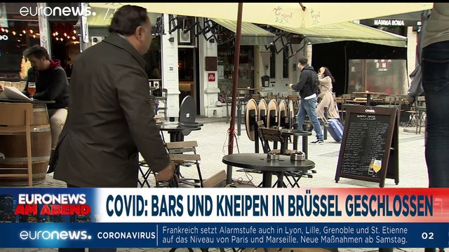 Deutschland von neuen Zahlen alarmiert - Euronews am Abend am 08.10.