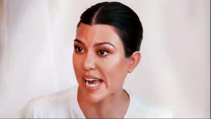 Download Video: Kourtney Kardashian Cries Over Kim Kardashian Feud Replaying On KUWTK