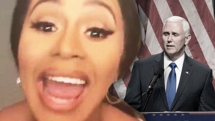 Cardi B Reacts To Kamala Harris & Mike Pence Debate