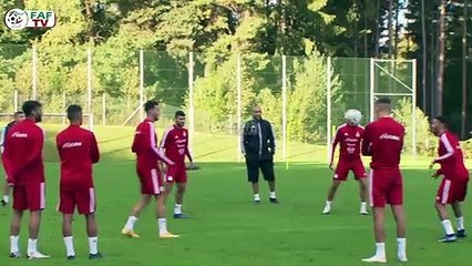 3ème séance d'entraînement des Verts avant le Nigeria