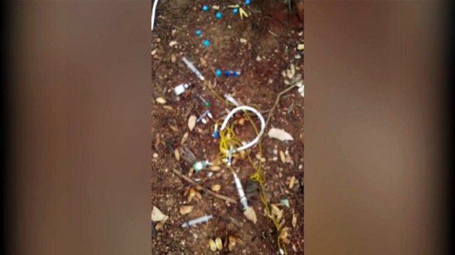 'Lixo hospitalar' é encontrado jogado no Bairro Country e moradores reclamam do fato