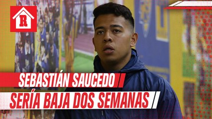 Sebastián Saucedo sigue con lesiones y sería baja dos semanas
