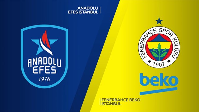 Anadolu Efes Istanbul - Fenerbahce Beko Istanbul Highlights | Turkis Airlines EuroLeague, RS Round 2