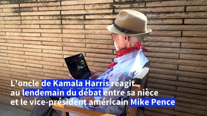 L'oncle indien de Kamala Harris est fier de sa nièce face à Pence