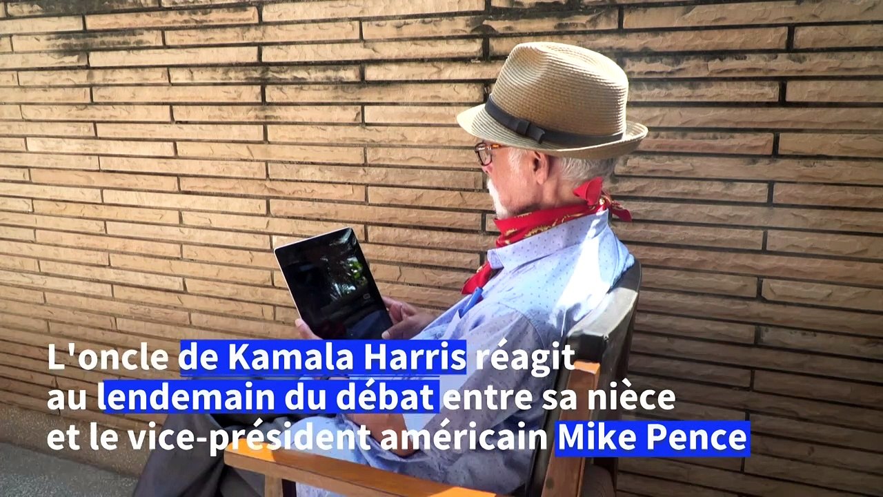 L'oncle indien de Kamala Harris est fier de sa...