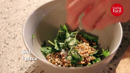 Pasta casera con pesto RECETA FÁCIL