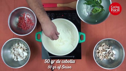 Sopa de setas y champiñones