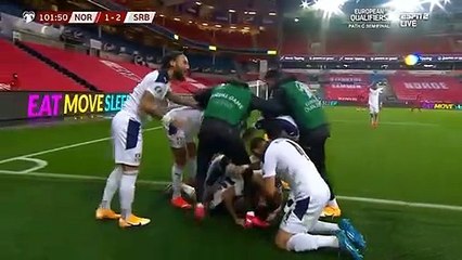 Sergej Milinkovic-Savic Goal - Norway vs Serbia 1-2 08/10/2020