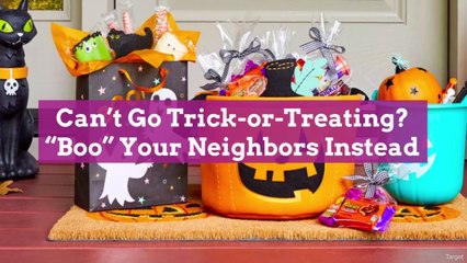 Can't Go Trick-or-Treating? "Boo" Your Neighbors Instead