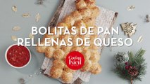 Bolitas de pan rellenas de queso ¡Deliciosas!