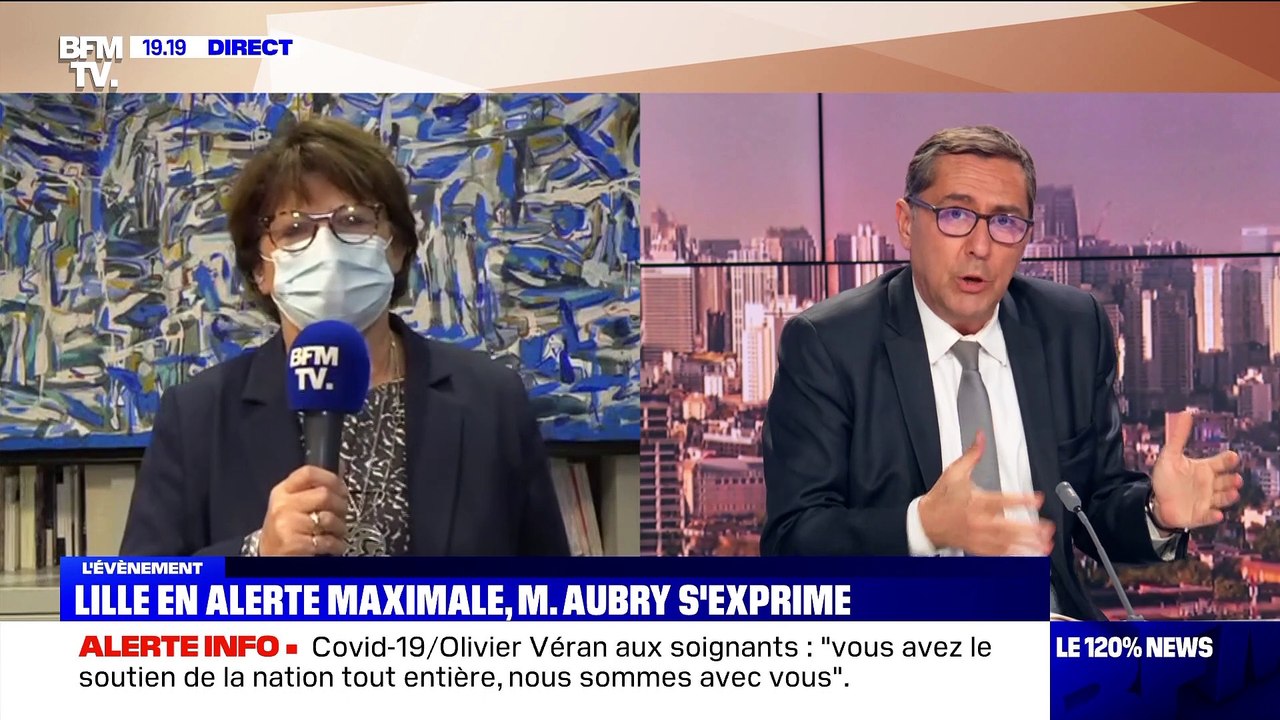 Martine Aubry: "Le passage de Lille en zone d'alerte maximale était nécessaire" - 08/10