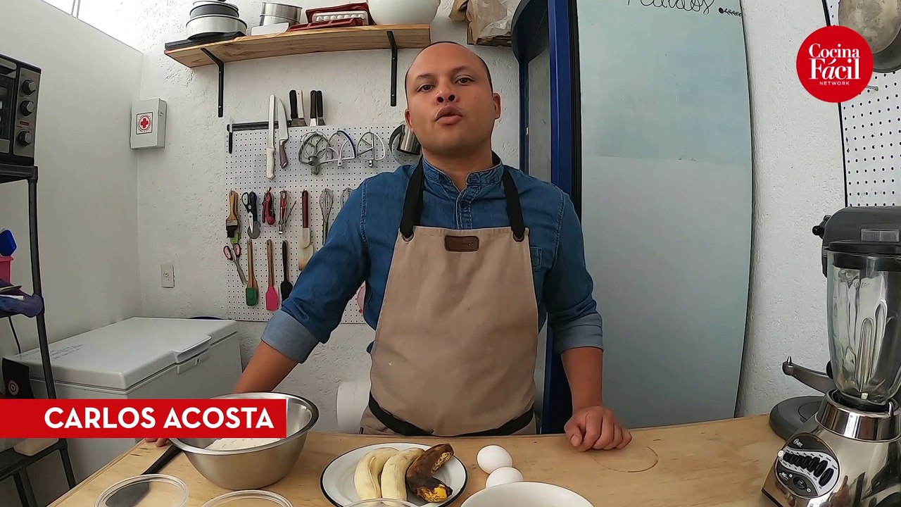 Panqué de plátano ¡Receta fácil!