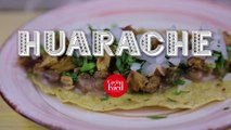 Receta de huaraches de bistec