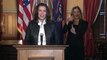 LIVE - Michigan Governor Whitmer speaks about a thwarted plot by militia members to kidnap her