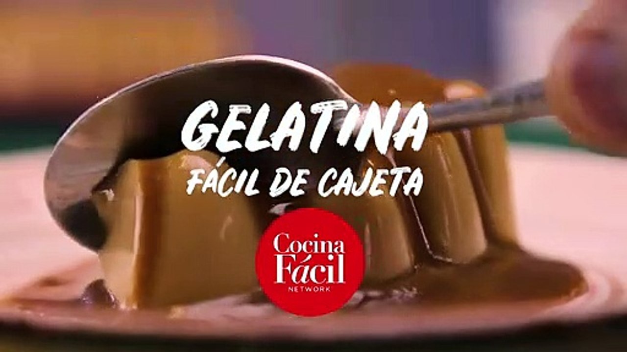 Gelatina de cajeta súper fácil