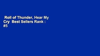 Roll of Thunder, Hear My Cry  Best Sellers Rank : #5