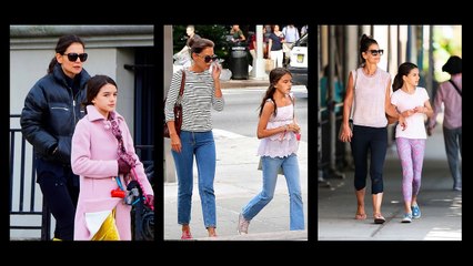 Suri Cruise sobbed watching Tom Cruise and Katie Holmes 'bracing torn' the agree