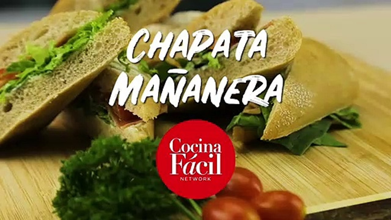 Chapata mañanera de jamón serrano