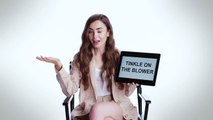 Lily Collins Teaches You British Slang  Vanity Fair