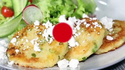 Deliciosas tortitas de papa con quinoa