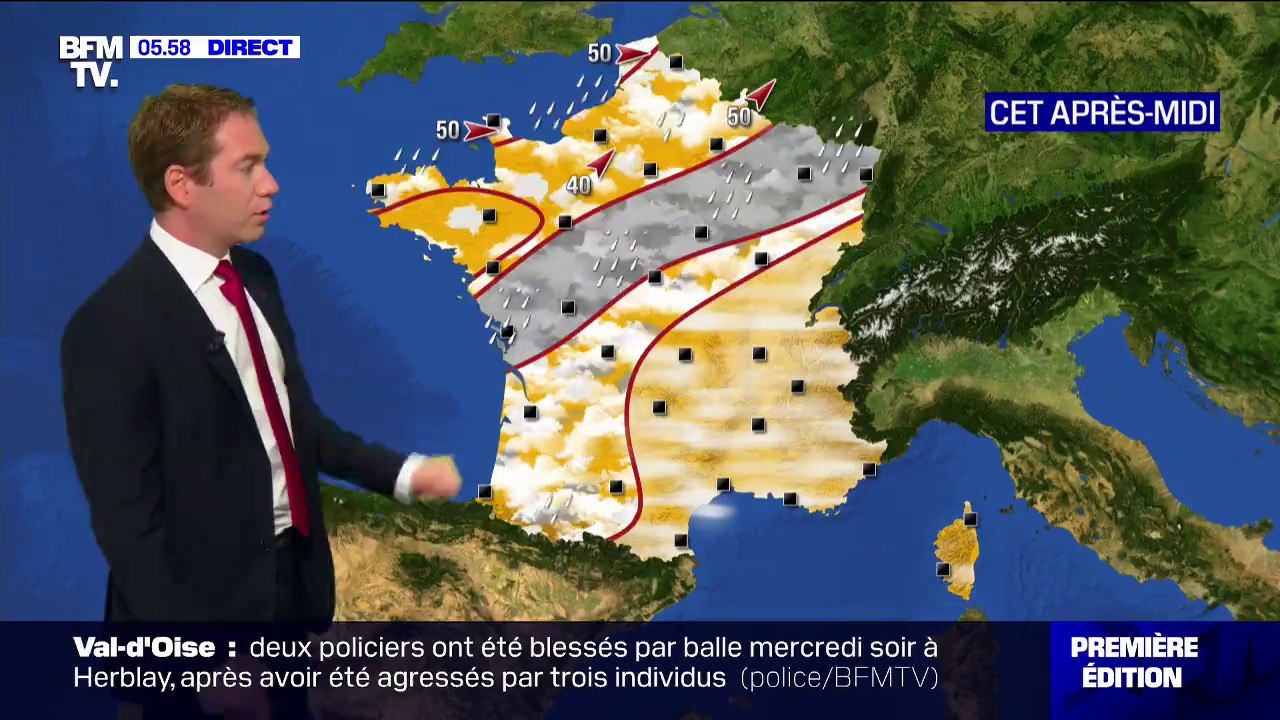 De la brume au sud, des nuages et de la pluie au nord ce vendredi