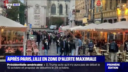 Après Marseille et Paris, Lille passe en en zone d'alerte maximale
