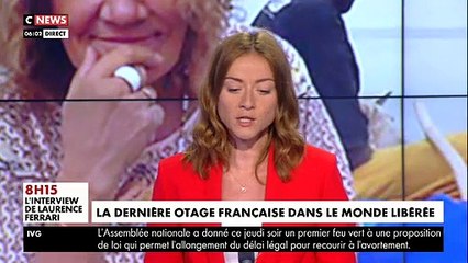 Regardez les images de la libération cette nuit de Sophie Pétronin au Mali, la dernière otage Française dans le monde