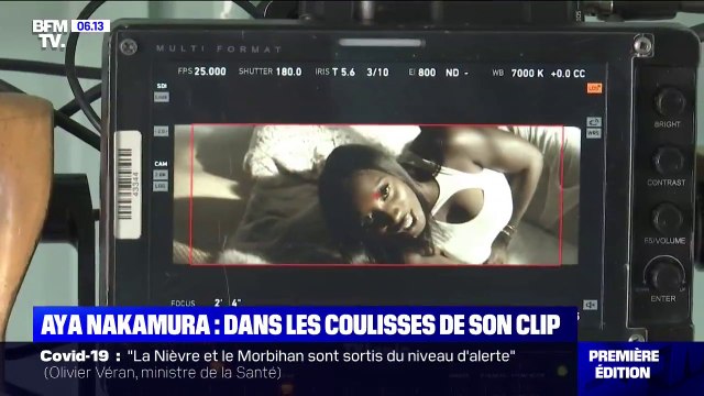 Dans les coulisses de Doudou , le prochain clip d'Aya Nakamura