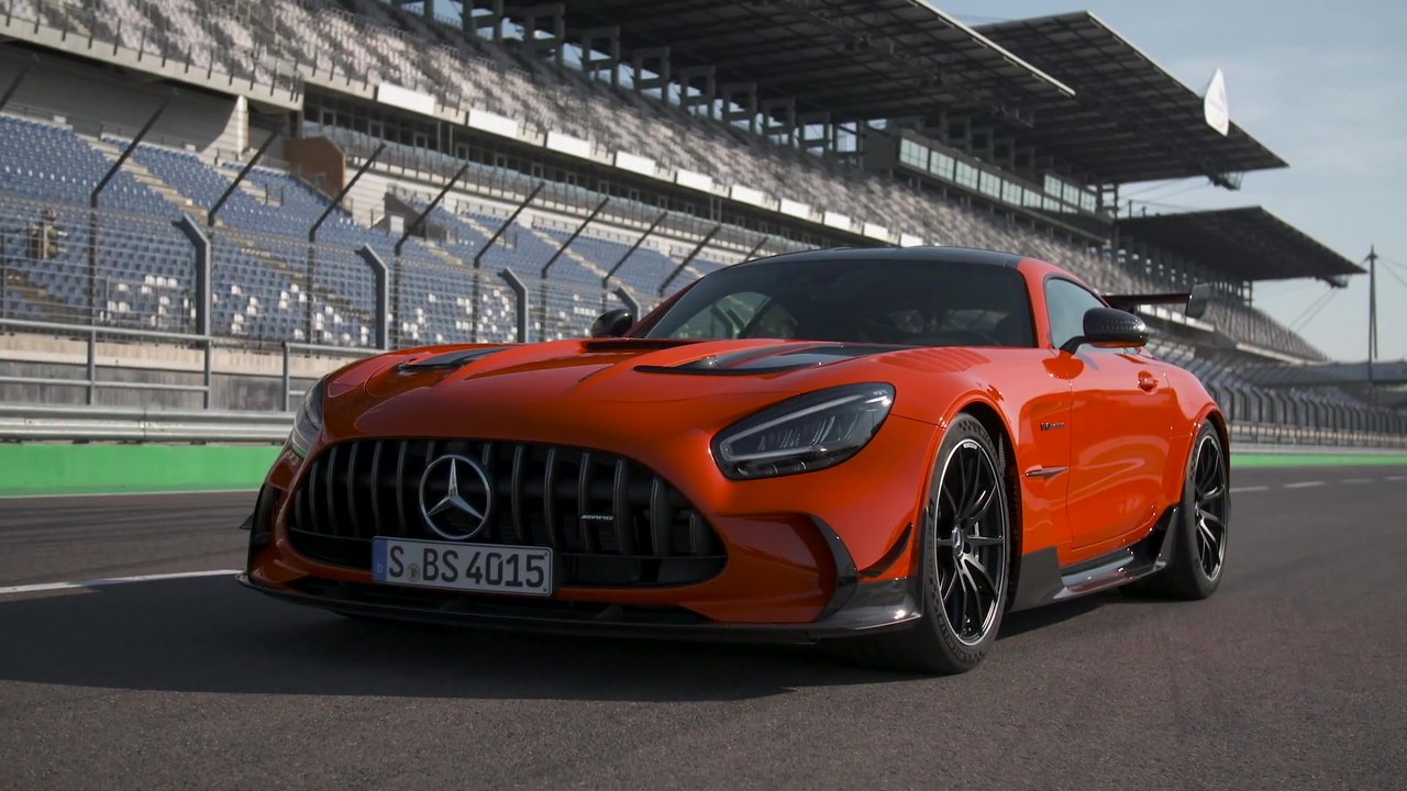 Der neue Mercedes-AMG GT Black Series - Orange als exklusiver Kontrastfarbton